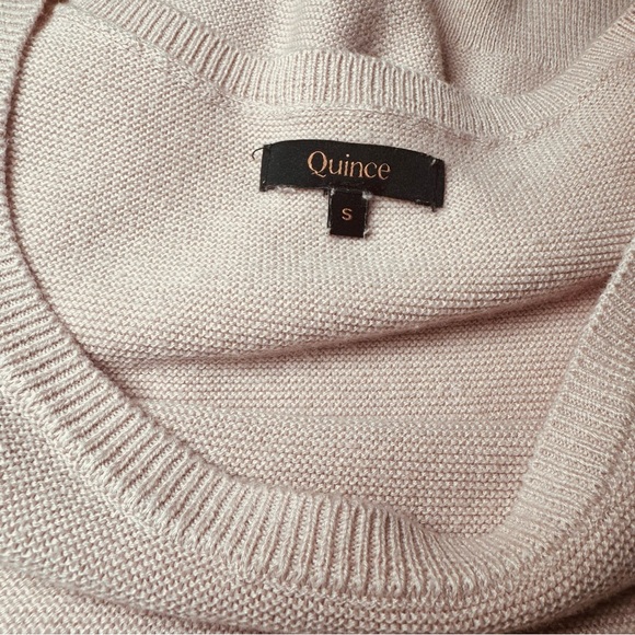 Quince Blush Knit Pullover - Picture 2 of 4